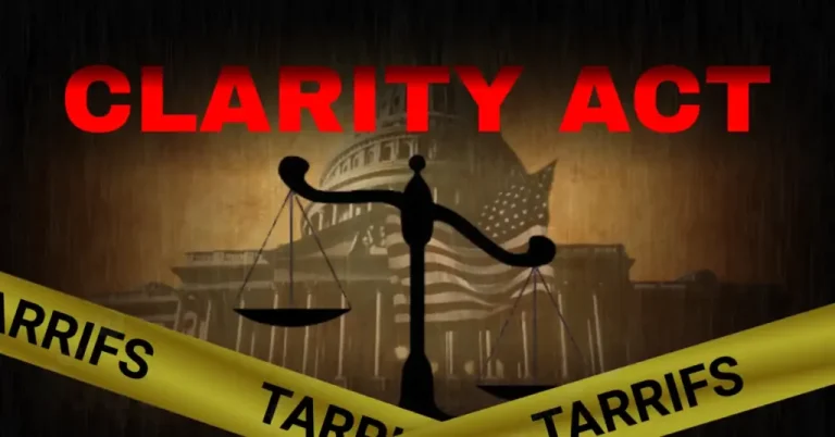Clarity Act Crypto 2026 Odds Crash as Tariffs Rattle Markets